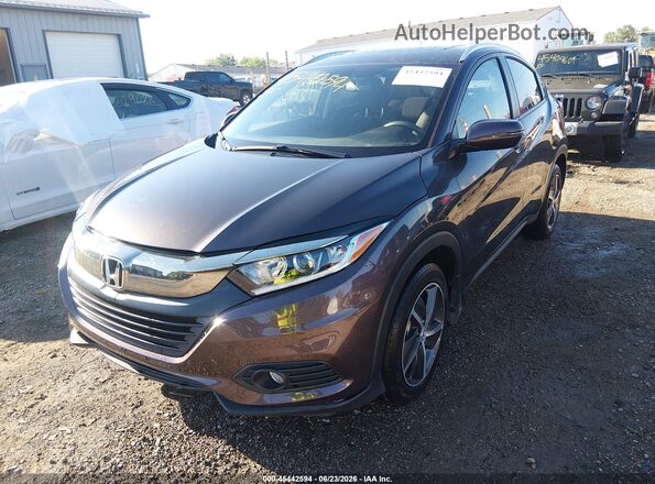 3CZRU6H51NM722591 2022 HONDA HR-V Brown Vista tres cuartos delantera izquierda