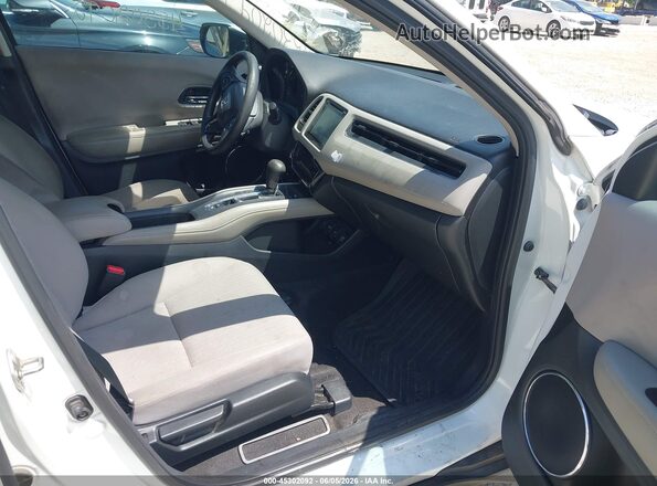 3CZRU6H52GM711537 2016 HONDA HR-V White Вид салону спереду
