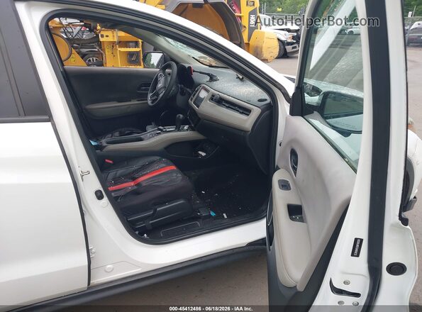 3CZRU6H52GM760026 2016 HONDA HR-V White Widok wnętrza z przodu