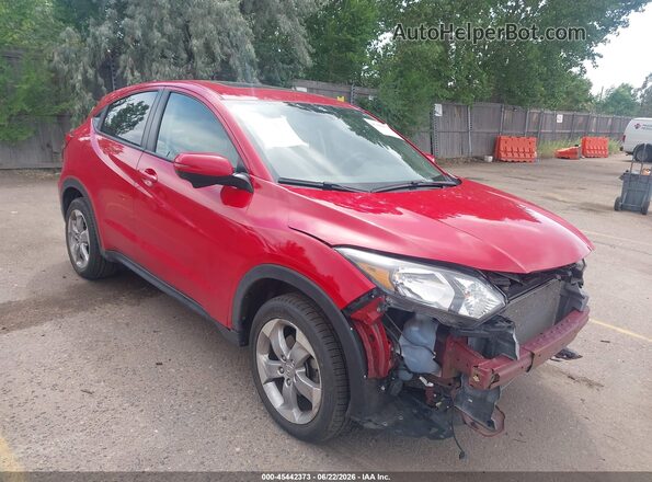 3CZRU6H52HM715461 2017 HONDA HR-V Red Вид задньої частини салону