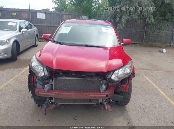 3CZRU6H52HM715461 2017 HONDA HR-V Red Вид щитка приладів