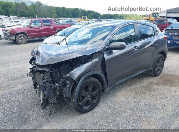 3CZRU6H52JG707705 2018 HONDA HR-V Серый Передняя левая четверть