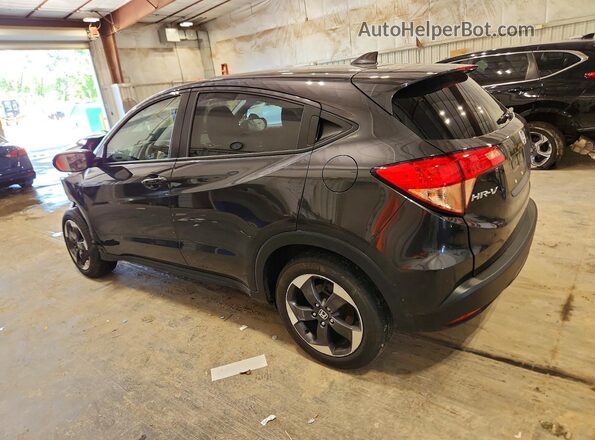 3CZRU6H52JG716159 2018 HONDA HR-V Blue Trasero izquierdo