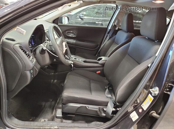 3CZRU6H52JG716159 2018 HONDA HR-V Blue Vista interior delantera