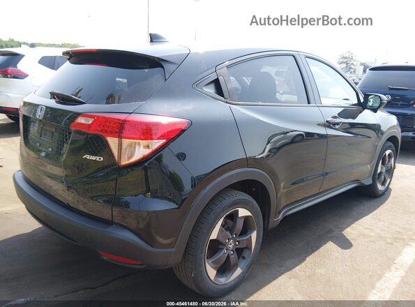 3CZRU6H52JM726207 2018 HONDA HR-V Black Հետևի աջ