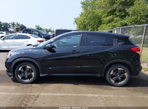 3CZRU6H52JM726207 2018 HONDA HR-V Black Սալոնի 360 աստիճան տեսք