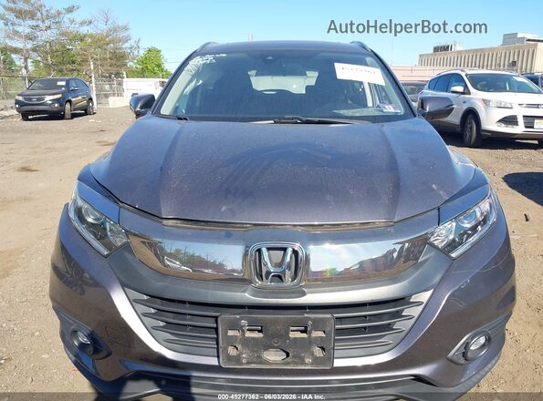 3CZRU6H52KM725883 2019 HONDA HR-V Серый Вид щитка приборов