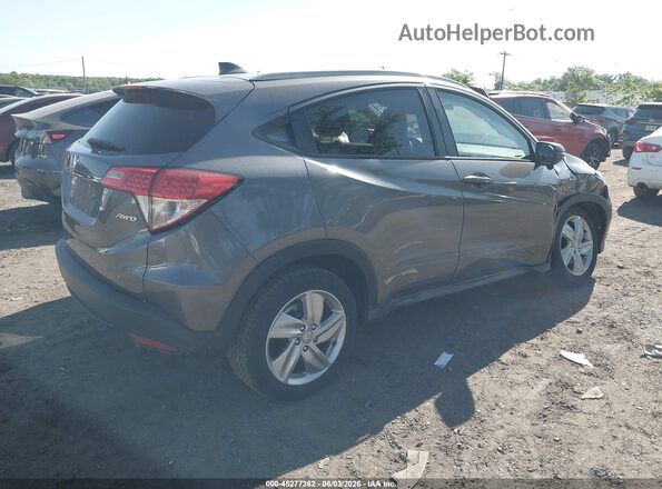 3CZRU6H52KM725883 2019 HONDA HR-V Серый Задняя правая четверть