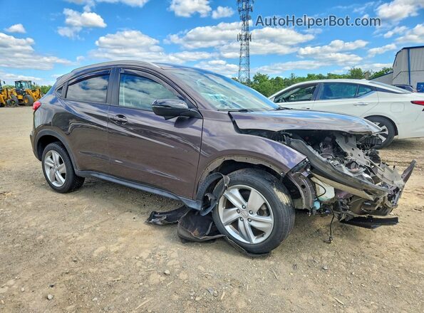 3CZRU6H52KM728475 2019 HONDA HR-V Gray Передня права чверть