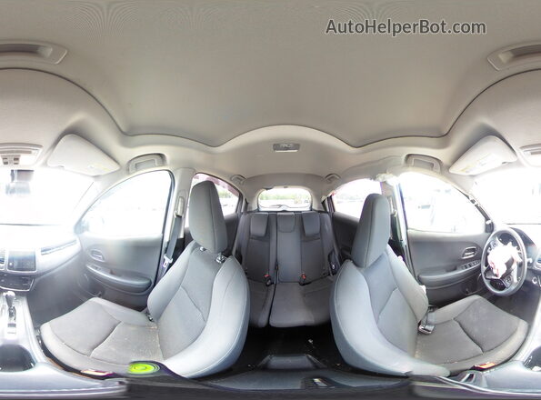 3CZRU6H52KM728475 2019 HONDA HR-V Gray Панорамний вид салону 360°