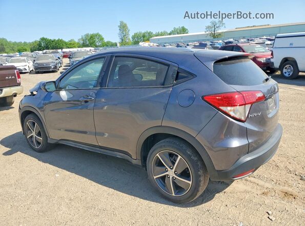 3CZRU6H52MM710206 2021 HONDA HR-V Gray Trasero izquierdo