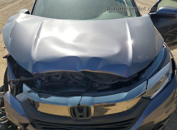 3CZRU6H52MM710206 2021 HONDA HR-V Gray Vista interior trasera