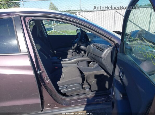 3CZRU6H52NM723362 2022 HONDA HR-V Purple Front interior view