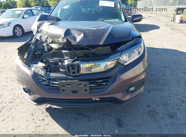 3CZRU6H52NM723362 2022 HONDA HR-V Purple Front view