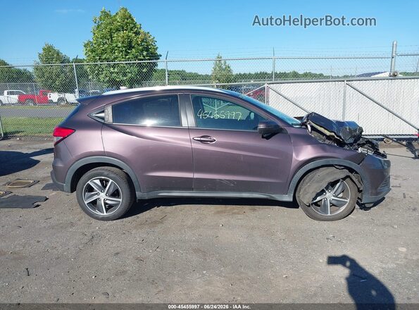 3CZRU6H52NM723362 2022 HONDA HR-V Purple Rear interior view