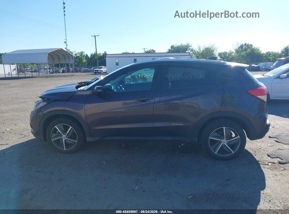 3CZRU6H52NM723362 2022 HONDA HR-V Purple 360 interior view