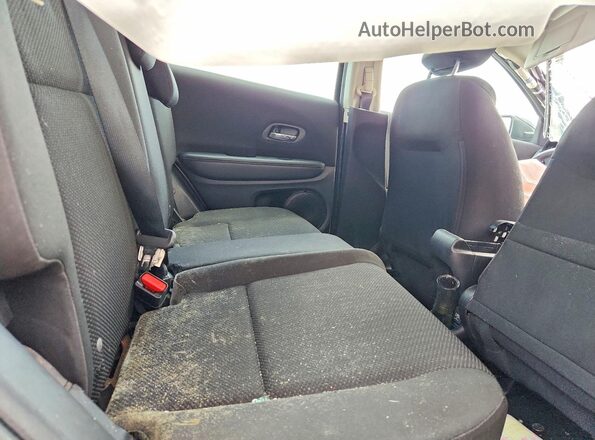 3CZRU6H53GM718013 2016 HONDA HR-V Gray Rear interior view