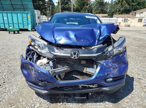 3CZRU6H53HM710558 2017 HONDA HR-V Blue 