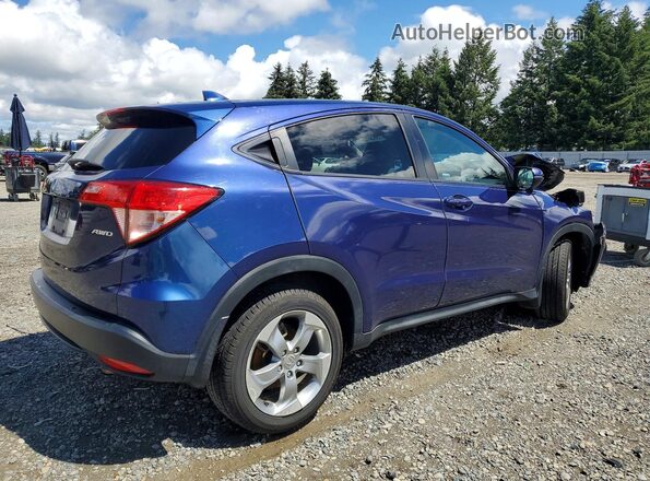 3CZRU6H53HM710558 2017 HONDA HR-V Blue 