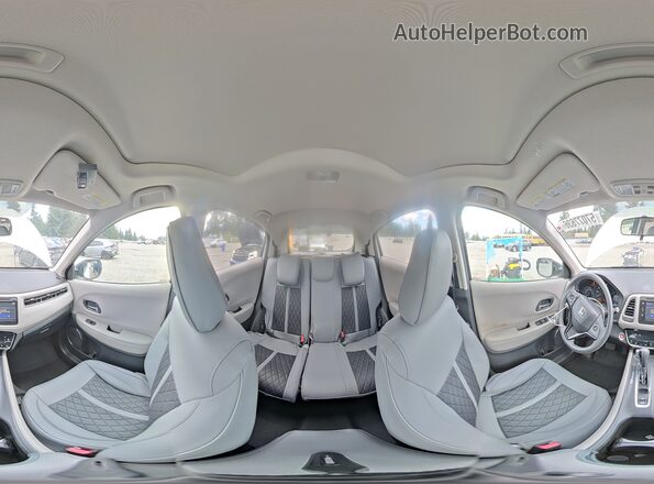 3CZRU6H53HM713640 2017 HONDA HR-V Белый Панорамный вид салона 360°