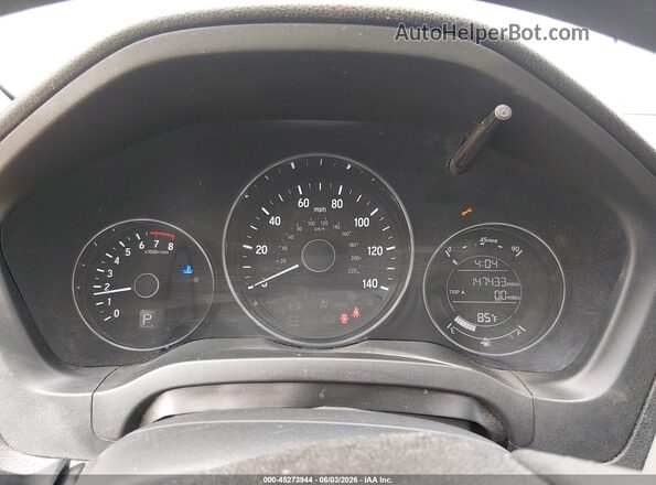 3CZRU6H53JM714812 2018 HONDA HR-V White Հետևի նստատեղերի տեսք