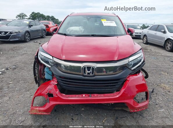 3CZRU6H53KM706940 2019 HONDA HR-V Red Vista del cuadro de instrumentos