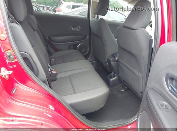 3CZRU6H53KM706940 2019 HONDA HR-V Red Vista de la etiqueta del VIN