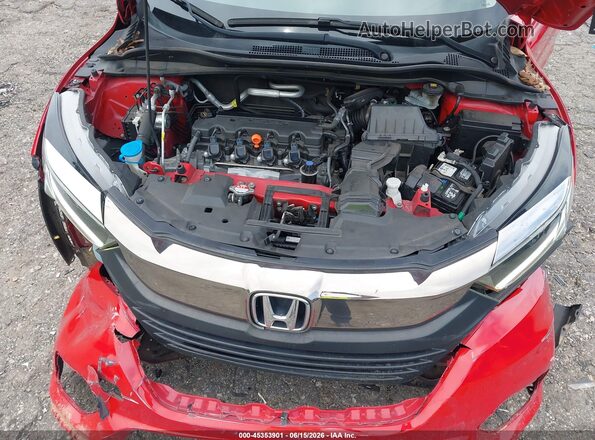 3CZRU6H53KM706940 2019 HONDA HR-V Red Vista trasera