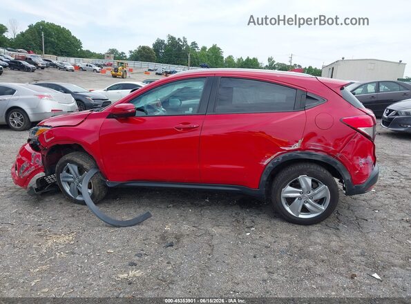 3CZRU6H53KM706940 2019 HONDA HR-V Red Vista interior de 360 grados