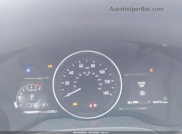 3CZRU6H53KM736715 2019 HONDA HR-V Black 