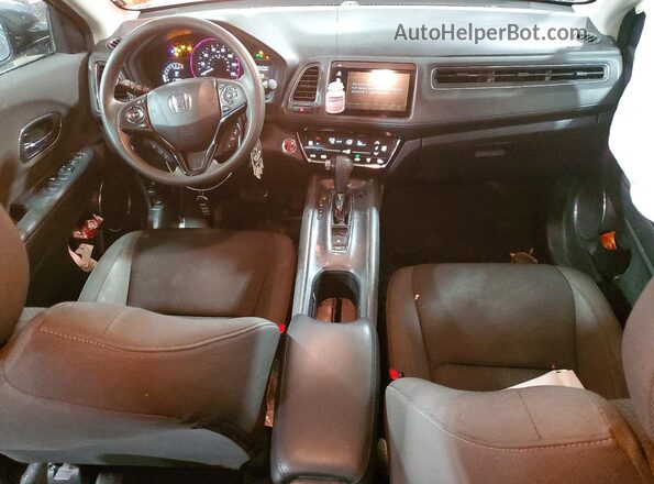 3CZRU6H53LM717860 2020 HONDA HR-V Gray Dashboard view