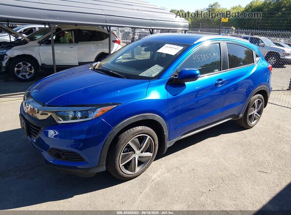 3CZRU6H53NM704562 2022 HONDA HR-V Синий Передняя левая четверть