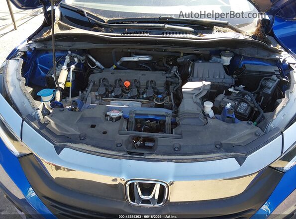 3CZRU6H53NM704562 2022 HONDA HR-V Синий Вид сзади