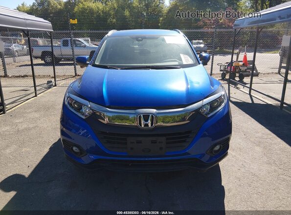 3CZRU6H53NM704562 2022 HONDA HR-V Синий Вид щитка приборов