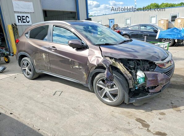 3CZRU6H53NM716971 2022 HONDA HR-V Фиолетовый Передняя правая четверть