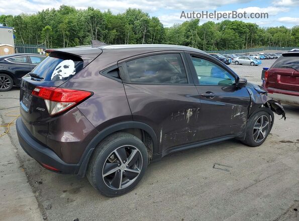 3CZRU6H53NM716971 2022 HONDA HR-V Фиолетовый Задняя правая четверть