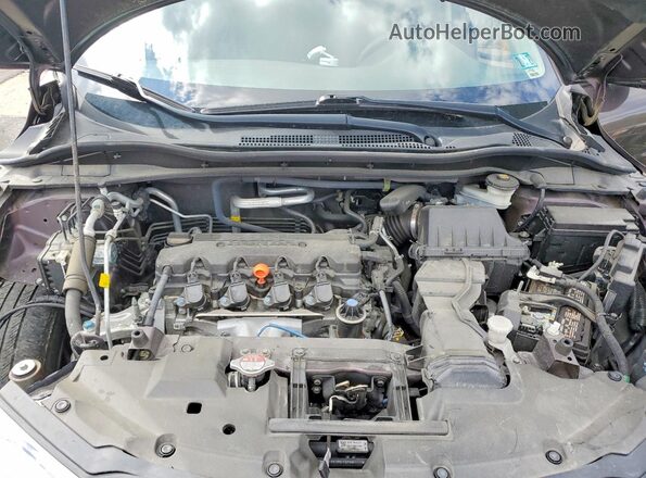 3CZRU6H53NM716971 2022 HONDA HR-V Фиолетовый Вид подкапотного пространства