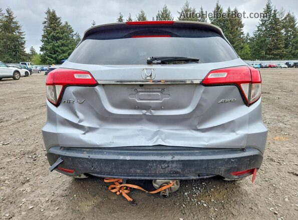 3CZRU6H53NM737979 2022 HONDA HR-V Silver Rear view