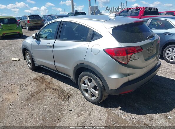 3CZRU6H54GM744006 2016 HONDA HR-V Серебряный Задняя левая четверть