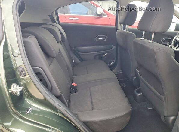 3CZRU6H54GM746239 2016 HONDA HR-V Green უკანა სალონის ხედი