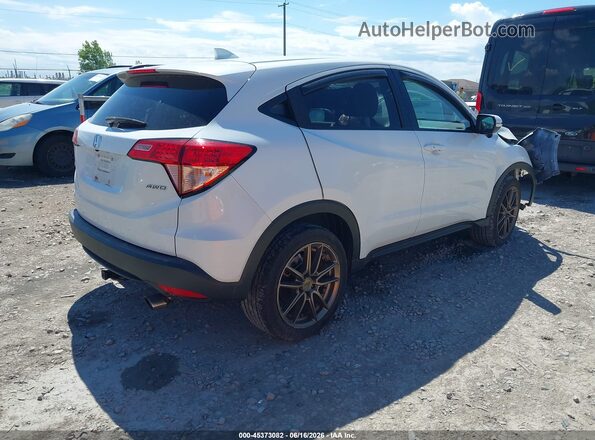 3CZRU6H54HM731712 2017 HONDA HR-V White Trasero derecho