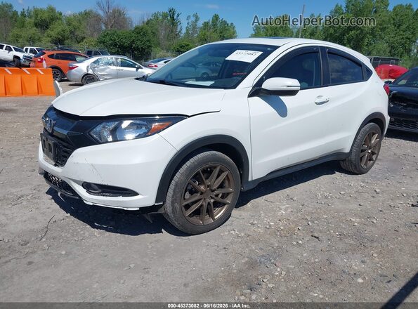 3CZRU6H54HM731712 2017 HONDA HR-V White Vista tres cuartos delantera izquierda