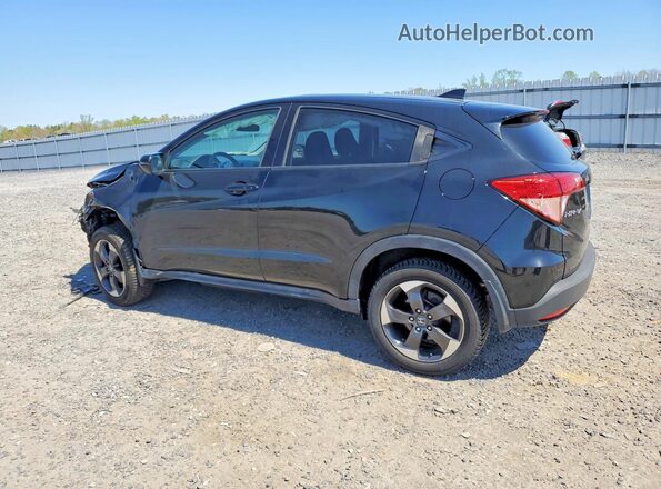 3CZRU6H54JM707285 2018 HONDA HR-V Black Trasero izquierdo
