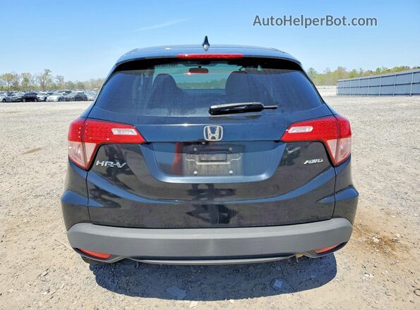 3CZRU6H54JM707285 2018 HONDA HR-V Black Vista trasera