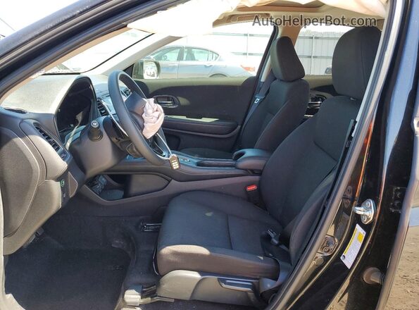 3CZRU6H54JM707285 2018 HONDA HR-V Black Vista interior delantera