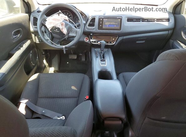 3CZRU6H54JM707285 2018 HONDA HR-V Black Vista del salpicadero