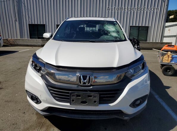 3CZRU6H54KM707949 2019 HONDA HR-V White Front view