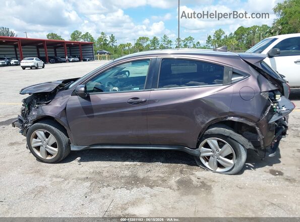 3CZRU6H54KM728476 2019 HONDA HR-V Purple Vista interior de 360 grados