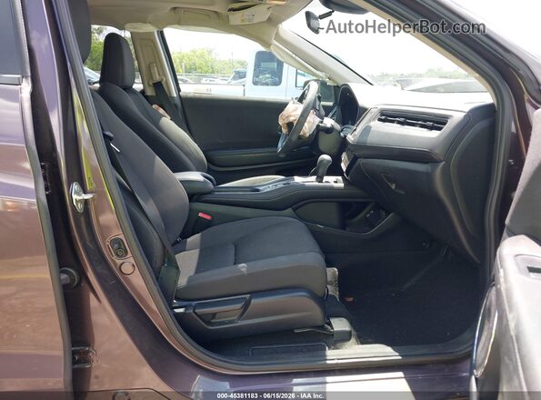3CZRU6H54KM728476 2019 HONDA HR-V Purple Vista interior delantera