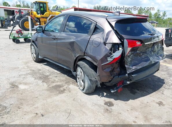 3CZRU6H54KM728476 2019 HONDA HR-V Purple Trasero izquierdo